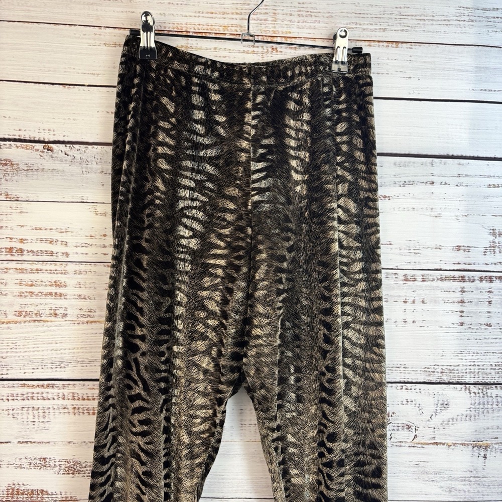 Women's Black & Gray Patterned Leggings